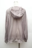 画像3: REFLEM / メッシュラインハイネックパーカー F グレー S-26-02-25-032-PU-TO-TE-ZS (3)