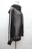 画像2: REFLEM / メッシュラインハイネックパーカー F 黒 S-26-02-25-033-PU-TO-TE-ZS (2)