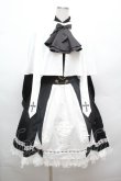 画像1: LOLITA / ブラウス+ケープ+スカートセット  黒ｘ白 S-26-02-25-035-LO-OP-AS-ZS (1)