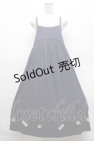 画像: PINK HOUSE / 裾ワッペンワンピース  青 S-26-02-26-030-LO-OP-AS-ZS