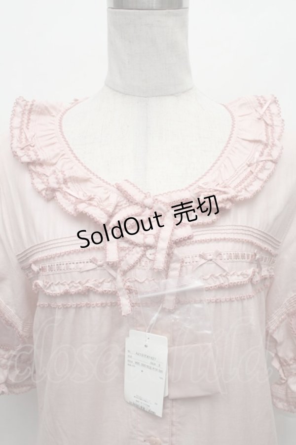 画像3: PINK HOUSE / 関西限定ハートパッチワークワンピース  ピンク S-26-02-26-014-LO-OP-AS-ZS (3)