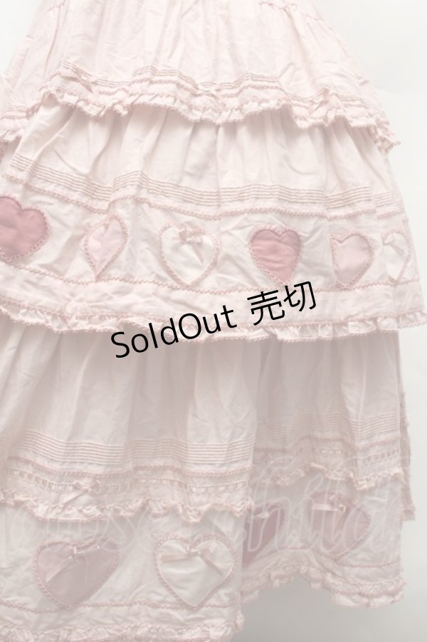 画像5: PINK HOUSE / 関西限定ハートパッチワークワンピース  ピンク S-26-02-26-014-LO-OP-AS-ZS (5)