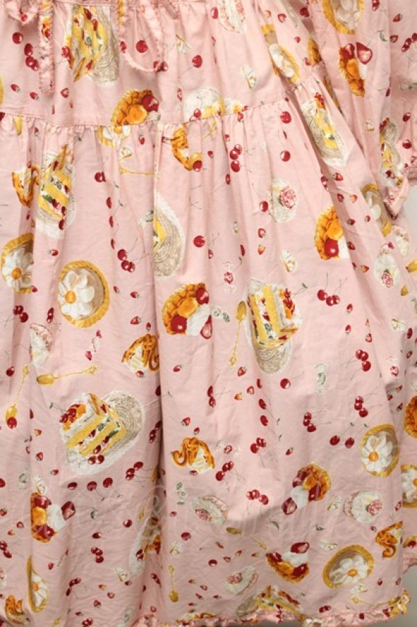 画像4: PINK HOUSE / ピンクハウスパーラープリントミディワンピース  ピンク S-26-02-26-018-LO-OP-SA-ZS (4)