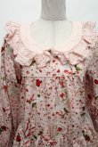 画像3: PINK HOUSE / オーナメントローズプリントミディワンピース  ピンク S-26-02-26-021-LO-OP-SZ-ZS (3)