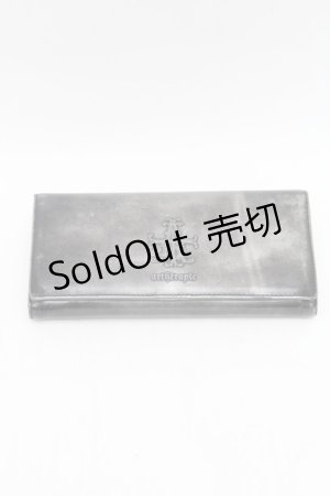 画像: artherapie / Aクロスラスター長財布  グレー S-26-02-28-001-GO-ZA-AS-ZS