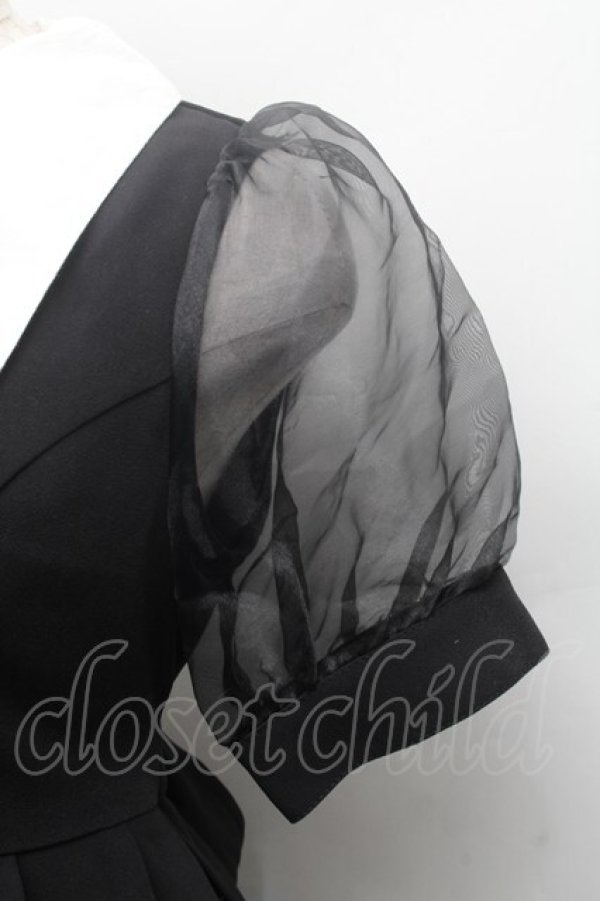 画像4: EATME / オープンカラーワンピース S 黒 S-26-02-28-042-LO-OP-AS-ZS (4)