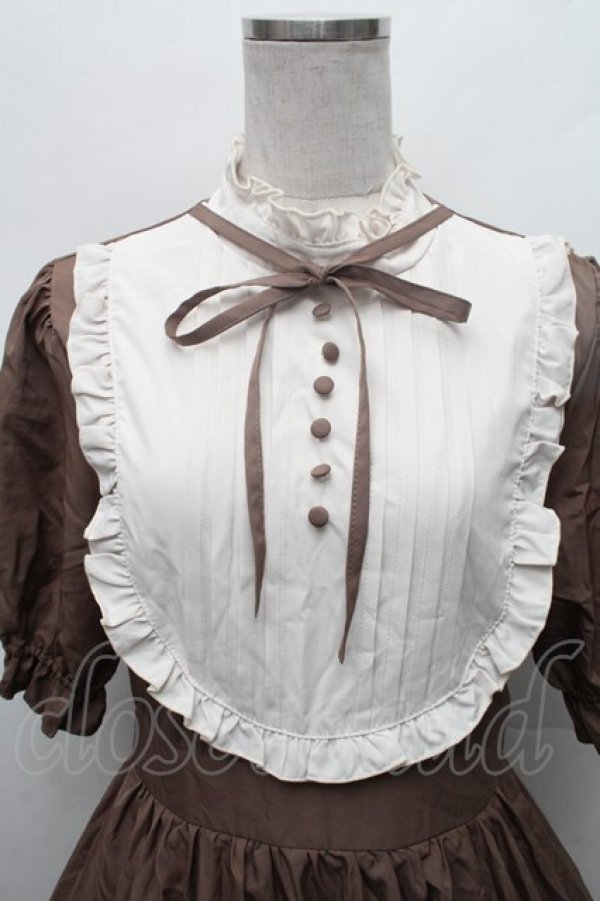 画像3: m petit by misako / ナシジムジキリカエワンピース L ブラウン S-26-02-28-045-LO-OP-AS-ZS (3)