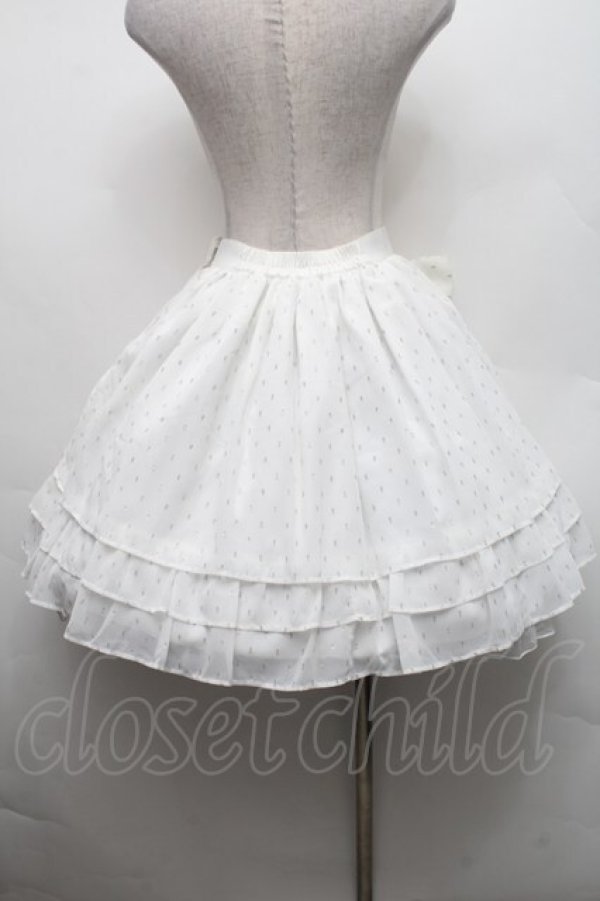 画像2: Angelic Pretty / Moon Dropスカート  白 S-26-02-28-052-AP-SK-HR-ZS (2)