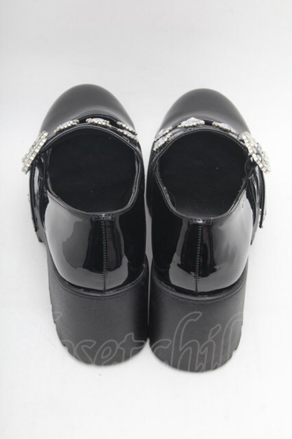 画像3: Lovely Tency / 眞白ありす/TT*MAベルトシューズ LL 黒 S-26-02-28-005-LO-SH-TE-ZS (3)