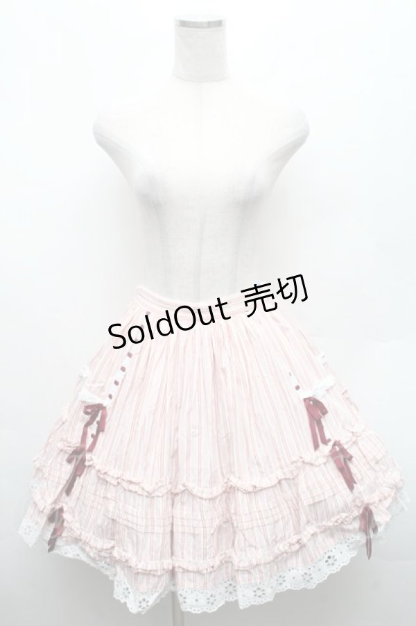 画像1: Angelic Pretty / Sレジメンスカート  ピンク S-26-02-28-053-AP-SK-AS-ZS (1)