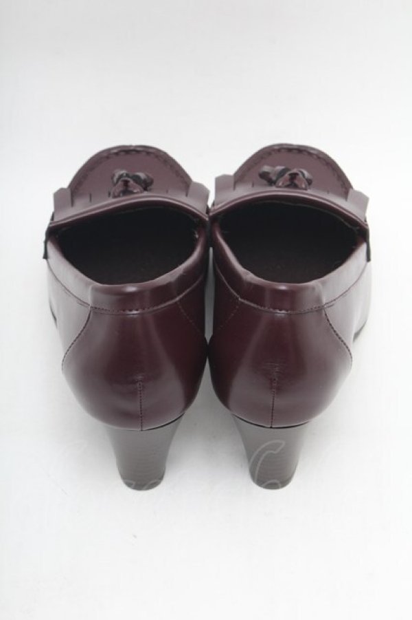 画像3: Kurumi Collaboration / ローファーパンプス LL ワイン S-26-02-28-006-LO-SH-AS-ZS (3)