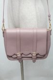 画像1: m petit by misako / スカラップショルダーバッグ  ピンク S-26-02-28-010-LO-BG-AS-ZS (1)
