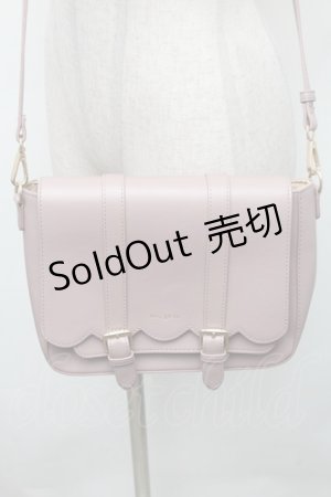 画像: m petit by misako / スカラップショルダーバッグ  ピンク S-26-02-28-010-LO-BG-AS-ZS