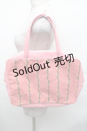 画像: Emily Temple cute / ウサギプリントバッグ  ピンク S-26-02-28-013-ET-BG-HR-ZS