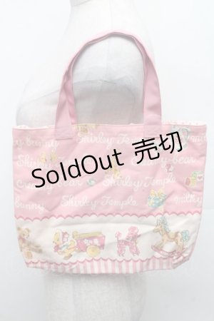 画像: Shirley Temple / おもちゃプリントレッスンバッグ  ピンク S-26-02-28-014-ET-ZA-HR-ZS