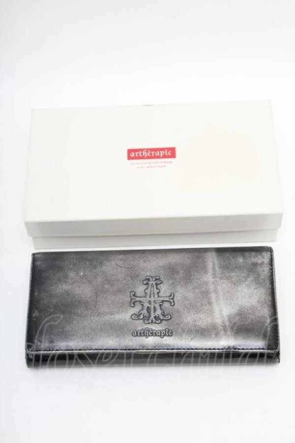 画像5: artherapie / Aクロスラスター長財布  グレー S-26-02-28-001-GO-ZA-AS-ZS (5)