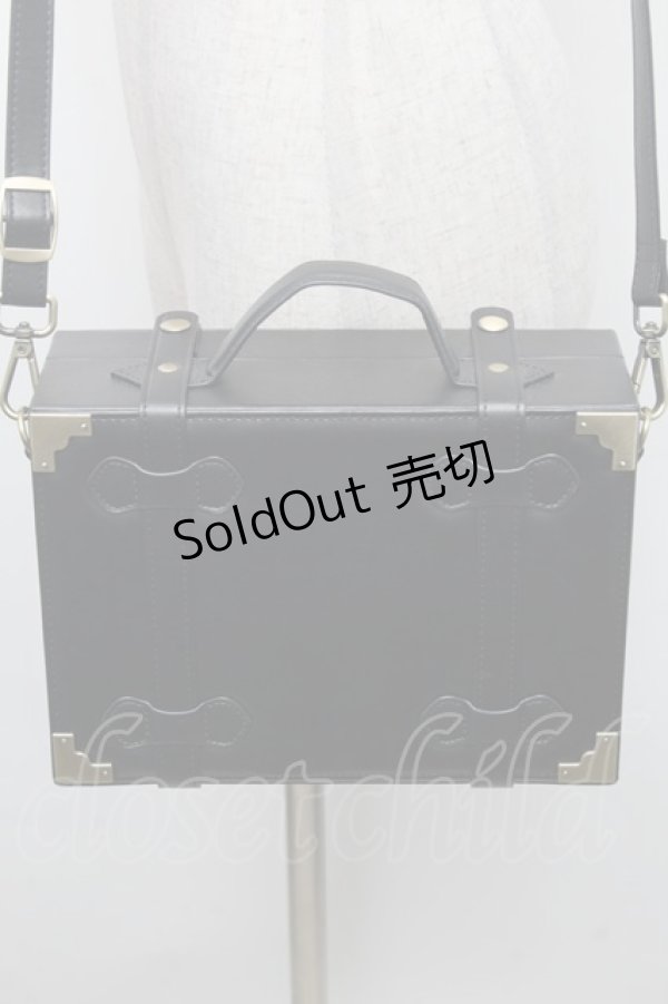 画像2: Kurumi Collaboration / グレイスフル ミニトランク  黒 S-26-02-28-018-LO-BG-TE-ZS (2)