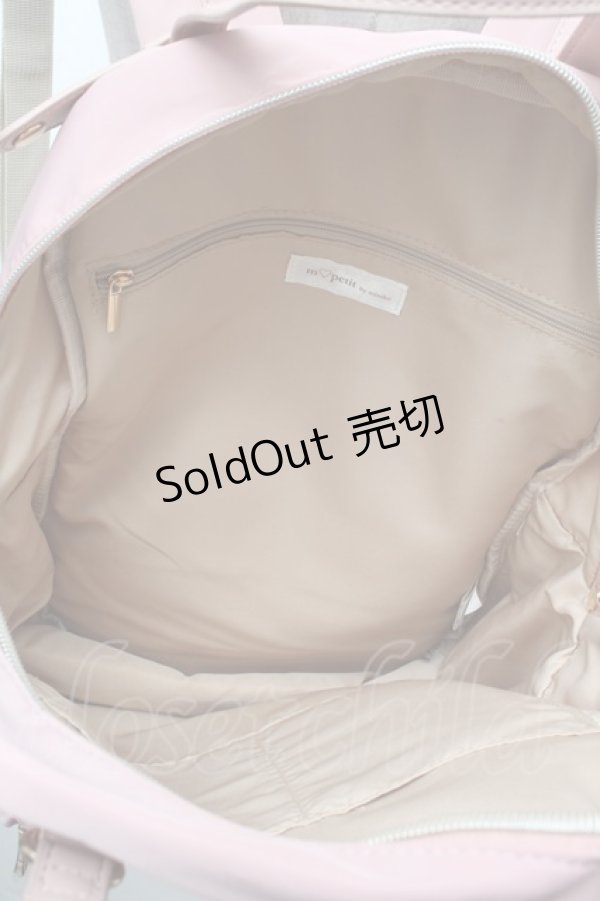 画像3: m petit by misako / AMリボンチャームツキリュック  ピンク S-26-02-28-019-LO-BG-TE-ZS (3)