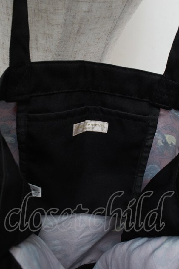 画像3: axes femme POETIQUE / ディズニーヴィランズ/トート  ワインレッド S-26-02-28-022-AX-ZA-HR-ZS (3)