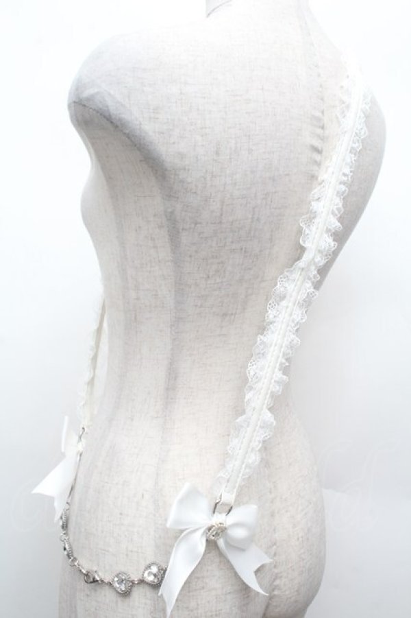 画像2: Lovely Tency / 眞白ありすコラボ/ショルダーストラップ  オフ白 S-26-02-28-023-LO-ZA-TE-ZS (2)