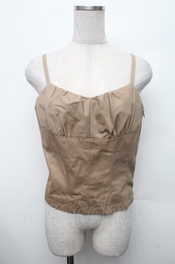 画像1: Jane Marple Dans Le Salon / ビスチェ  ベージュ S-26-02-28-028-JM-TO-AS-ZS (1)