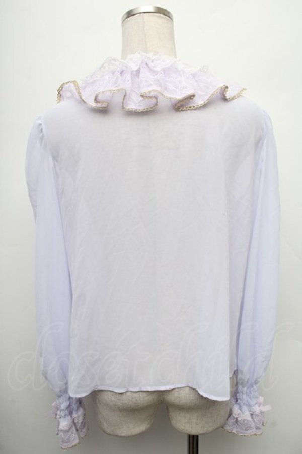 画像2: Angelic Pretty / ハミングブラウス  ラベンダー S-26-02-28-029-AP-BL-AS-ZS (2)