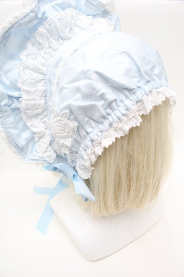 画像3: BABY,THE STARS SHINE BRIGHT / Secret Roseボンネット  サックス S-26-03-01-004-BA-AC-AS-ZS (3)