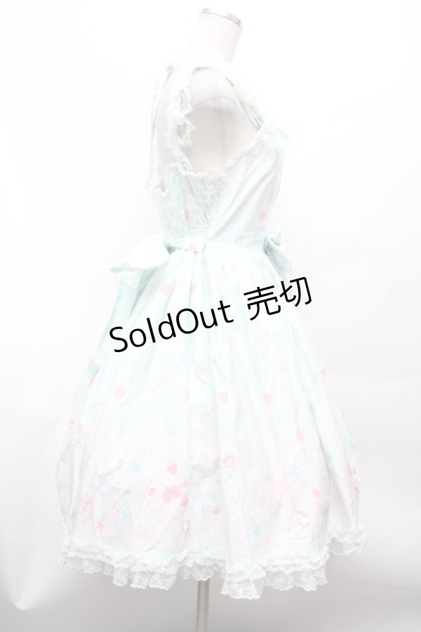 画像3: Angelic Pretty / ジュエリージュレジャンパースカート  ミント S-26-03-01-040-AP-OP-AS-ZS (3)