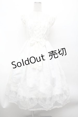 画像: Angelic Pretty / Heavenly Crossジャンパースカート  オフ S-26-03-01-041-AP-OP-AS-ZS