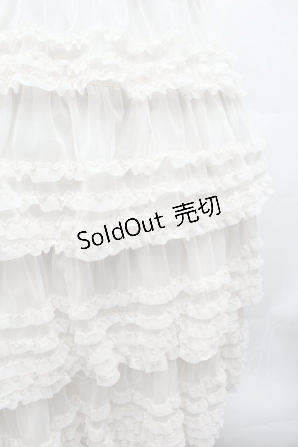 画像4: PINK HOUSE / ウーリーチュールフリル使いローンワンピース  キナリ S-26-03-01-044-LO-OP-HR-ZS (4)