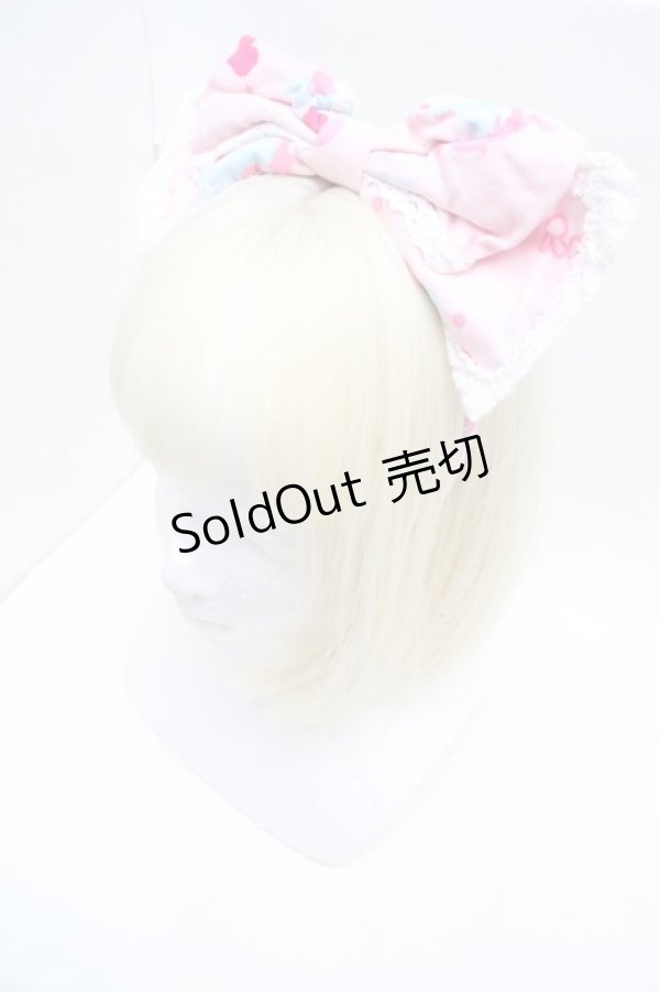 画像6: BABY,THE STARS SHINE BRIGHT / ドリーミィポニーリボンリボンジャンパースカート＆カチューシャ  ピンク S-26-03-01-050-BA-OP-AS-ZS (6)