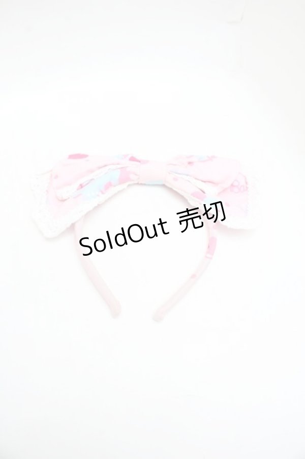 画像7: BABY,THE STARS SHINE BRIGHT / ドリーミィポニーリボンリボンジャンパースカート＆カチューシャ  ピンク S-26-03-01-050-BA-OP-AS-ZS (7)