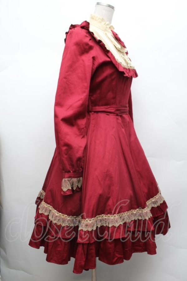 画像2: Victorian maiden / クラシカルドール  ボルドー S-26-03-01-051-CL-OP-HR-ZS (2)