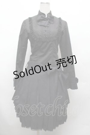 画像: Victorian maiden / アンティークドールワンピース  黒 S-26-03-01-052-CL-OP-AS-ZS