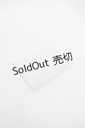 画像: BABY,THE STARS SHINE BRIGHT / プリンセスドロップエンボスパスケース  白 S-26-03-01-008-BA-ZA-HR-ZS