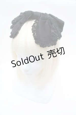 画像: BABY,THE STARS SHINE BRIGHT / キャメロンカチューシャ  黒 S-26-03-01-013-BA-ZA-AS-ZS