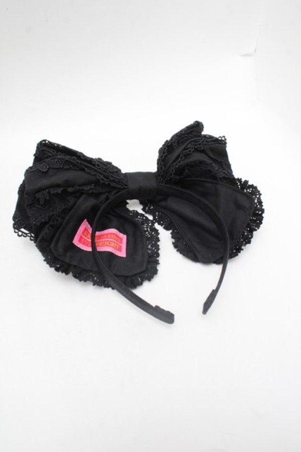 画像3: BABY,THE STARS SHINE BRIGHT / キャメロンカチューシャ  黒 S-26-03-01-013-BA-ZA-AS-ZS (3)