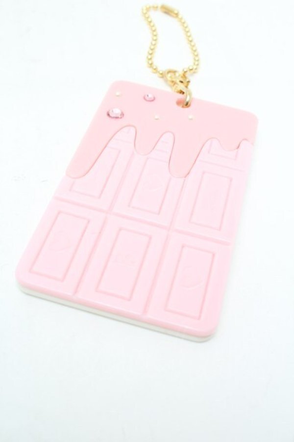 画像3: BABY,THE STARS SHINE BRIGHT / Sweets Chocoパスケース  ピンク S-26-03-01-015-BA-AC-HR-ZS (3)