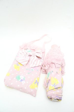 画像: Angelic Pretty / TOY FANTASY折りたたみアンブレラ  ピンク S-26-03-01-016-AP-AC-HR-ZS