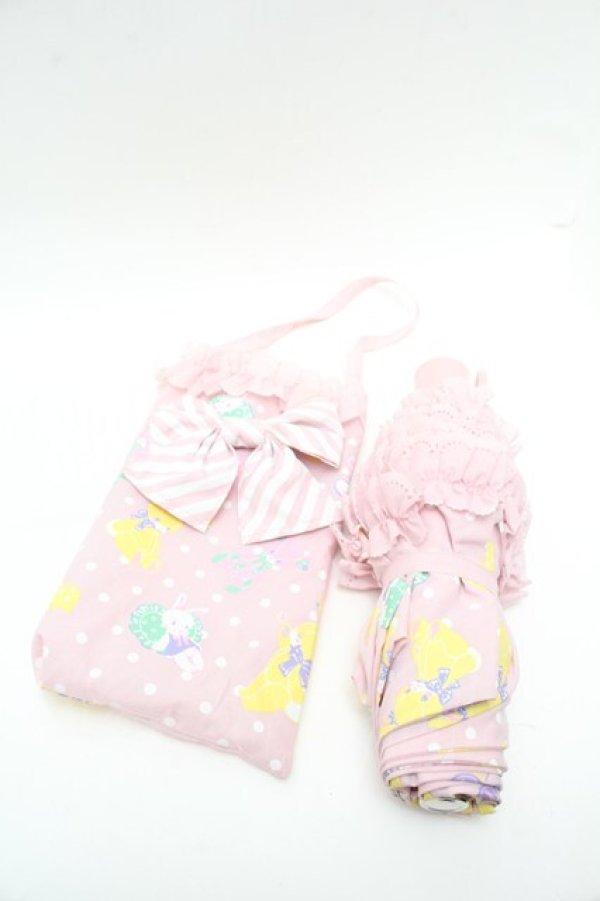 画像1: Angelic Pretty / TOY FANTASY折りたたみアンブレラ  ピンク S-26-03-01-016-AP-AC-HR-ZS (1)