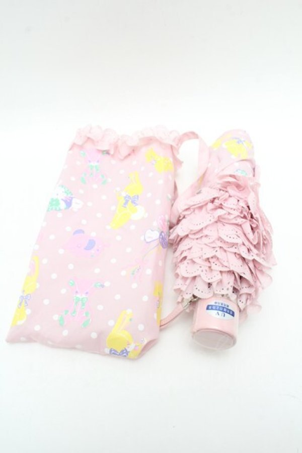 画像2: Angelic Pretty / TOY FANTASY折りたたみアンブレラ  ピンク S-26-03-01-016-AP-AC-HR-ZS (2)