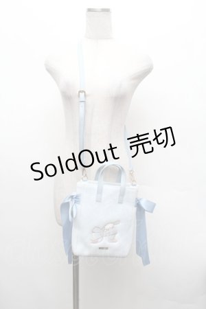 画像: Maison de FLEUR / シナモロール　ショルダーバッグ  サックス S-26-03-01-019-LO-BG-HR-ZS