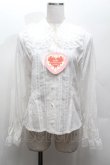 画像1: BABY,THE STARS SHINE BRIGHT / 袖ピンタックブラウス  白 S-26-03-01-021-BA-BL-HR-ZS (1)