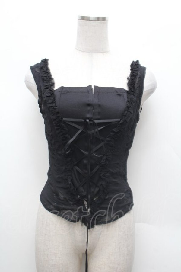 画像1: BPN / コルセット&ビスチェSET  黒 S-26-03-01-023-GO-TO-HR-ZS (1)