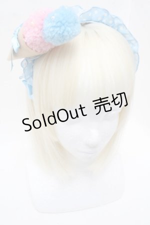 画像: Angelic Pretty / Happyアイスクリームカチューシャ  サックス S-26-03-01-003-AP-AC-AS-ZS