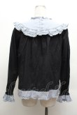 画像4: PINK HOUSE / ハロウィーンワンダーランド刺繍使いブラウス  黒 S-26-03-01-027-LO-BL-HR-ZS (4)