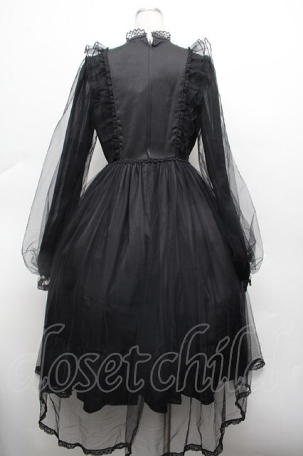 画像3: Angelic Pretty / Sweet Afternoonワンピース  黒 S-26-03-01-028-AP-OP-AS-ZS (3)