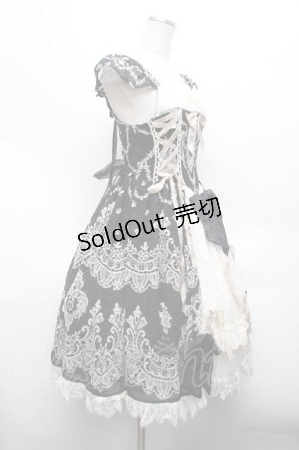 画像2: BABY,THE STARS SHINE BRIGHT / Flying Love From Julietドールジャンパースカート  黒 S-26-03-01-030-BA-OP-AS-ZS (2)