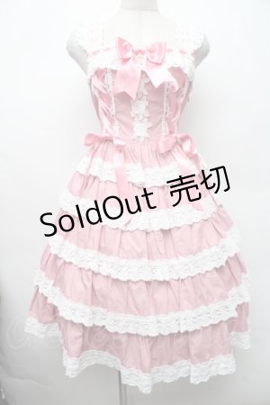 画像: BABY,THE STARS SHINE BRIGHT / Romantic Dream Roseジャンパースカート  ピンク S-26-03-02-029-BA-OP-AS-ZS