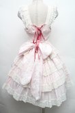 画像2: BABY,THE STARS SHINE BRIGHT / エリザベスジャンパースカート  ピンクＸ白 S-26-03-02-030-BA-OP-SA-ZS (2)